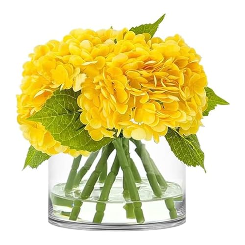 CYS Excel Glass Cylinder Vase – 7" Wide x 6" Tall | Best for 3” Pillar Candles and Floating Candles | Hurricane Candle Holder & Flower Centerpiece - size: 7" wide x 6" tall
