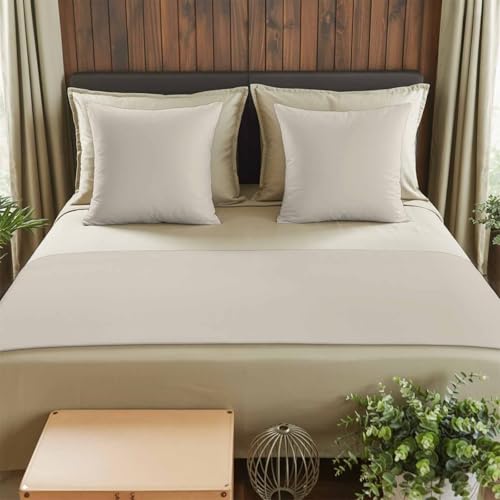 Bed Runner for King Size Bed, Ivory White Decorative Beds Runners and 2 Matching Pillow Covers Set, Modern Pure Ivory White Beds Scarf Throw for Foot of Bedding Set for Hotel/Bedroom - color: White Swan, size: 94 x 20 Inch