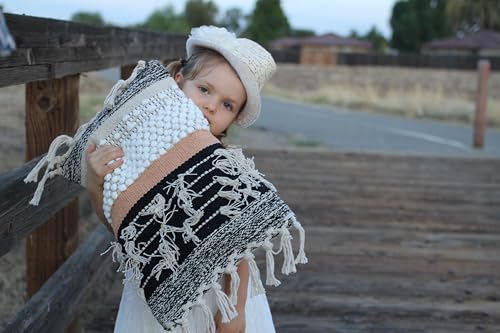 Decorative Boho-Chic Premium Pillow Cover 12x20 Handwoven Tufted Cotton Lumbar Accent Pillows, Neutral Earthly Color Throw Cushion, Farmhouse & Bohemian Home Decor (no Insert) - color: Black, White, Cream, Terracotta - Lumbar 12x20