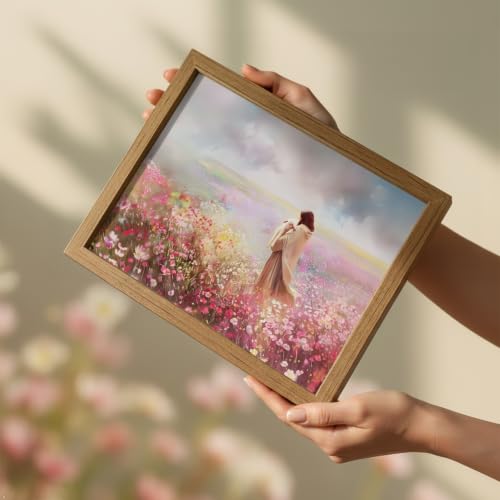 HYHSMiekl Jesus Holding Lamb Wall Art - Good Shepherd Canvas Print Christian Religious Decor, High Gloss Framed Artwork with Waterproof Fade-Resistant, Ready to Hang & Tabletop Display 12x16in - color: huahaiyesu, size: 16"L x 12"W