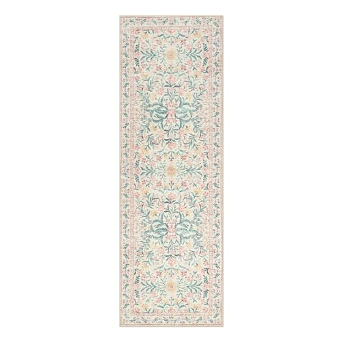 Lahome Boho Hallway Runner Rug 2x6, Washable Kitchen Bathroom Runner Rug - color: Blush Pink, size: 2' x 6' (Runner)