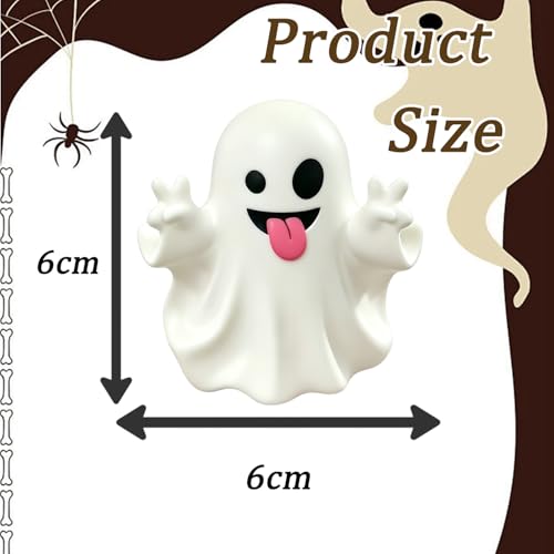 Unique Halloween Figurine Funny Ghost Statue 1 Pcs - color: Styl 17