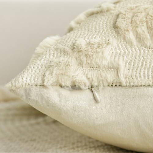 AVOIN colorlife Beige Pumpkin Fall Throw Pillow Covers 12x20 Inch - color: Beige Maple, size: 20" x 12" (Pack of 2)