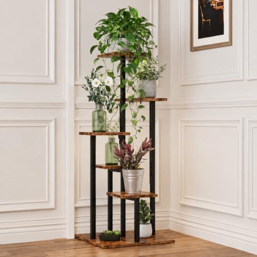 5 Tier Plant Stand Indoor, Multiple Plant Stands for Indoor Plants