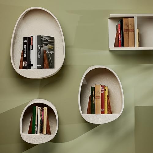TILISMA Wooden Bookends with Metal Base | Slick, Smart Design