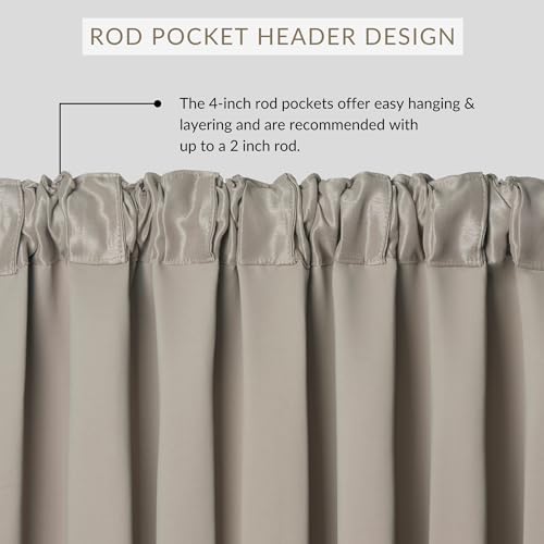 All Seasons Waterfall Window Valance, Silver - 52" W x 36" L - color: Silver