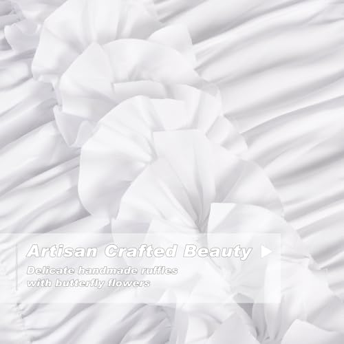 Homechoice Decor White Thermal Insulated Blackout Drapes 42"W x 63"L(Pair) - color: White, size: 42"W x 63"L (Pack of 2)