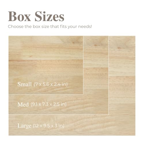 WE Games Old World Wooden Keepsake Box - color: Natural, size: Small