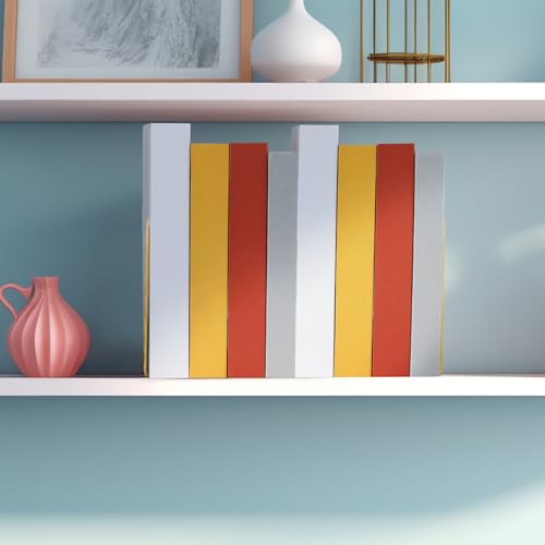 Chunful Metal Bookends, 2 Pcs, Gold, Round - color: Gold, size: Round