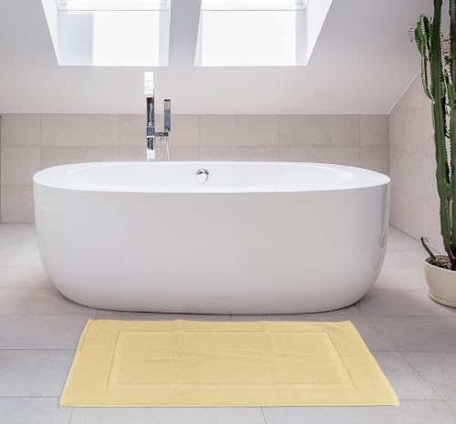 Utopia Towels Cotton Bath Mat, 21x34 in, 2 Pack, Champagne - color: Champagne, size: 2 Bath Mats