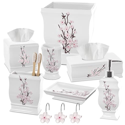 Creative Scents Vanda Shower Curtain Hooks Decorative | Set of 12 - style: Shower Curtain Hooks