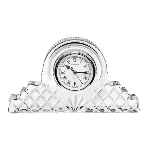 Godinger Crystal Dublin Pattern Clock