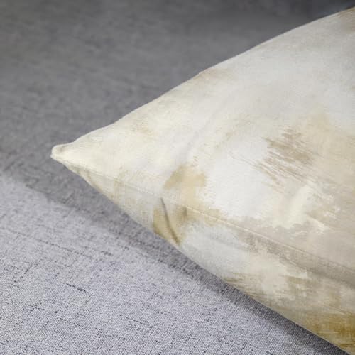 Britimes Throw Pillow Covers Set of 2, 18 x 18 Inch, Grey Light Yellow - color: Grey, size: 18" x 18" (Pack of 2)