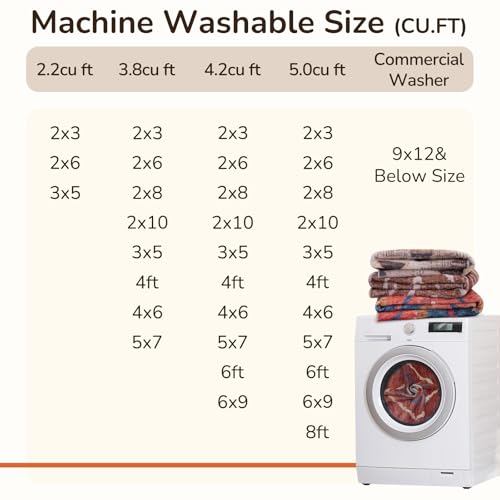 BESTSWEETIE 2'x6' Washable Area Rug for Living Room Runner Yellowbrown - color: Yellowbrown/Cream, size: 2' x 6' (Rectangular)