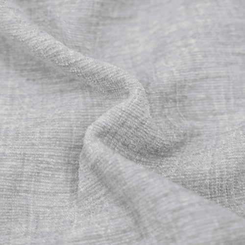 CaliTime Decorative Couch Throw Pillow Covers 16 X 16 Inches Moonbeam Gray - color: Moonbeam Gray, size: 16" x 16" (Pack of 2)