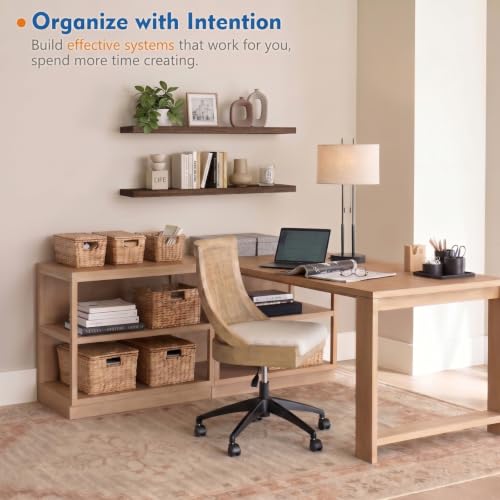 Harwaya 48 inch Floating Shelves Dark Wood, Long Wall Shelves for Bedroom - color: Dark Walnut, size: 48 x 8 Inch
