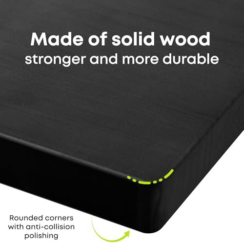 Small Floating Shelves for Wall Set of 2, 8 Inch Square Shelves,Black - color: Black, size: 8 Inch-2 Pcs