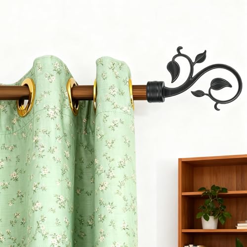 4PCS Curtain Rod Finials for 0.87inch Diameter Rods