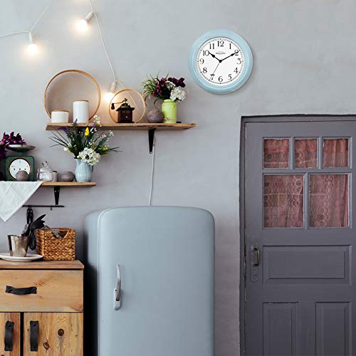 Presentime Chic Home Collection 10" Molly Clock - color: Blue