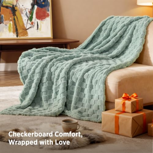 Bedsure Twin XL Blanket for Bed, Lightweight, Sage Green, 66"×90" - color: 01 Sage Green, size: Twin XL (66" X 90")