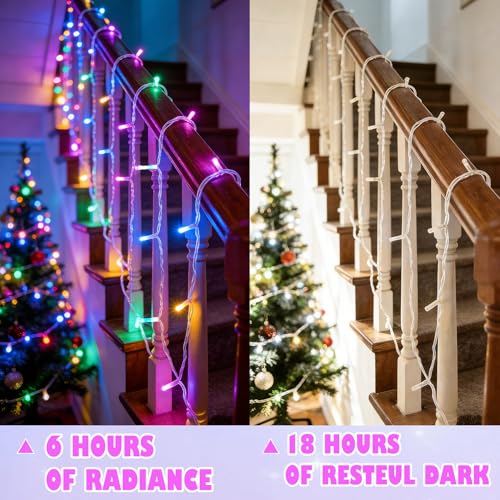 ANJAYLIA Easter Fairy String Lights Battery Operated, 10ft 20 LED, Pastel - color: Pastel 1 Pack 20 LED