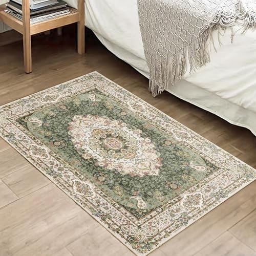 Small Rugs 2x3,Green Rug for Entryway Bedroom Entrance Doormat - color: New Green, size: 2'x3'