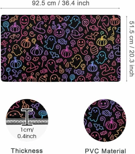 Laser Ghost Kitchen Comfort Mat 36x20in Anti-Fatigue Kitchen Mats - color: Laser Ghost