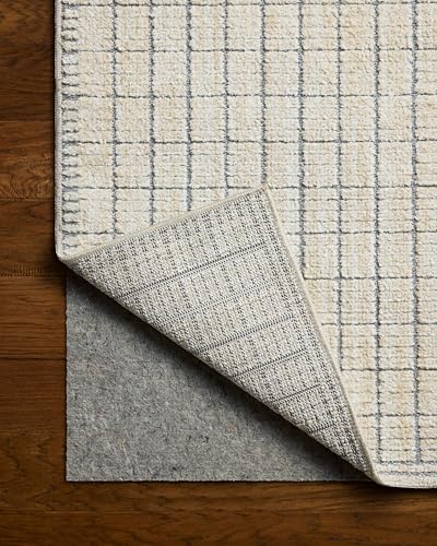 Loloi Amber Lewis Bexley Slate/Natural 2'-7" x 4' Accent Rug - color: Slate / Natural, size: 2'7" x 4' (Rectangular)