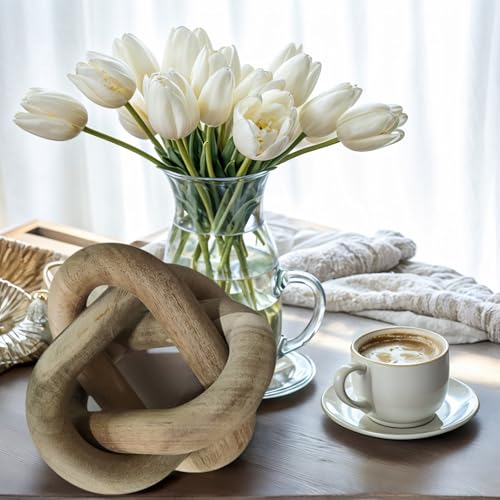 Wood Knot Decor -Coffee Table Decor,Retro Rustic Decor Shelf Decor - color: Rustic