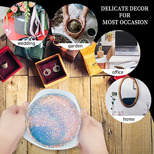 2PCS Large Concrete Plant Mold, 3.93" Internal Diameter Planter Silicone Mould, Cylinder Resin Mold for DIY Crafts Succulent Flower Pots Jewelry Trinkets Candle Holder Organizer - color: 2x Cylinder Pot-A