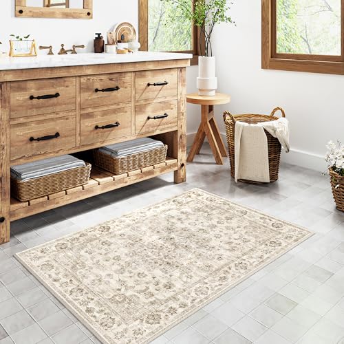 2x3 Beige Neutral Area Rug - color: Neutral | Beige, size: 2' x 3' (Rectangular)