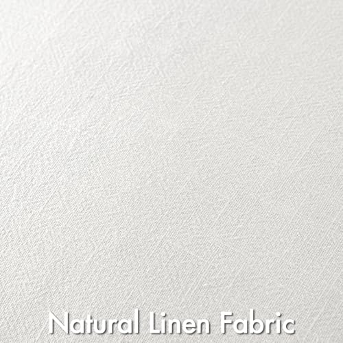 MIULEE Cream Boho Linen Decorative Pillow Covers 18x18 Inch Pack of 4 - color: Cream, size: 18" x 18" (Pack of 4)