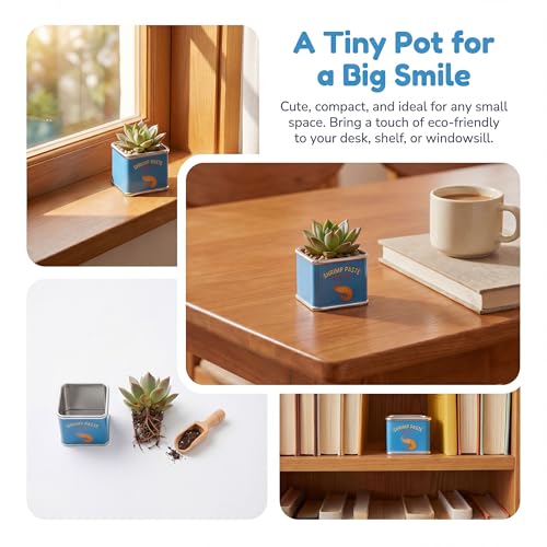 Cloud-Shaped Small Succulent Planters, 3.4''Dog Cute Plant Pots with Drainage Holes Funny Mini Resin Flower Pots for Indoor Outdoor Home Office Gifts (Mini C) - style: Mini C