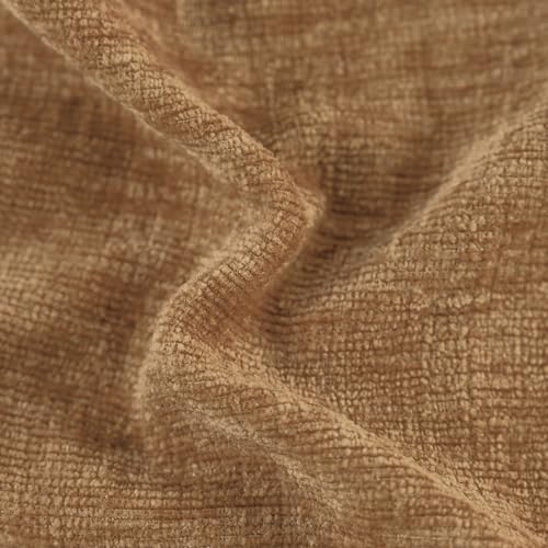 CaliTime Decorative Couch Throw Pillow Covers 16 X 16 Inches Apricot Brown - color: Apricot Brown, size: 16" x 16" (Pack of 2)