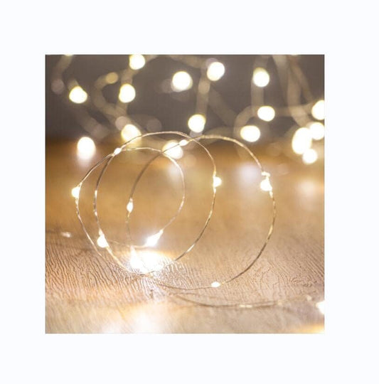 XINKAITE LEDs Fairy Lights,String Lights for Indoor&Outdoor Bedroom, Christmas, Parties, Wedding, Centerpiece, Decoration,Battery Operated (10Ft/3M Warm White) - color: Warm White, size: 10 ft