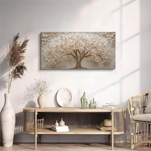 Modern Tree Of Life Canvas Wall Art Decor For Living Room Prints 20*40 - color: KA-6G, size: 40"L x 20"W