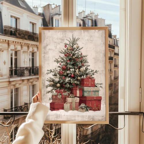 KBKBART 12pcs Christmas Wall Art Prints, Winter Holiday Canvas Art Prints - color: Christmast Prints Set
