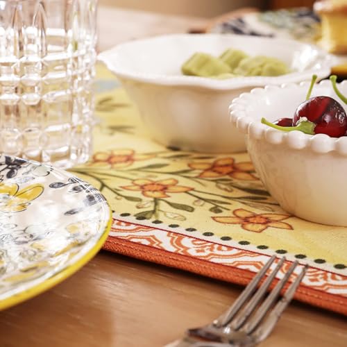 bilin gaier Designer French Linen Table Runner,87"x12"-Bellano - color: Bellano, size: 12"*87"
