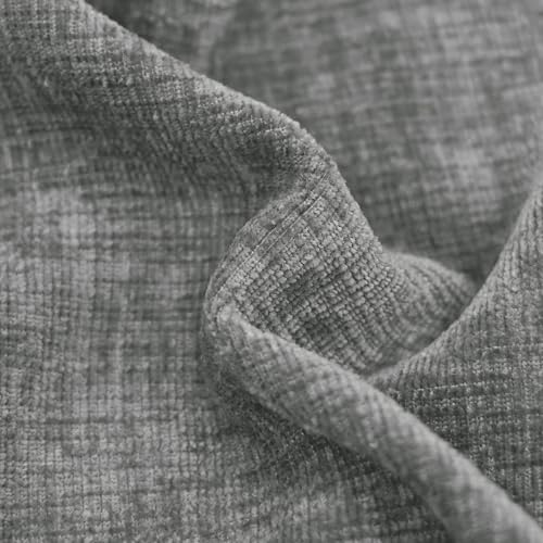 CaliTime Decorative Couch Throw Pillow Covers 16 X 16 Inches Medium Grey - color: Medium Grey, size: 16" x 16" (Pack of 2)