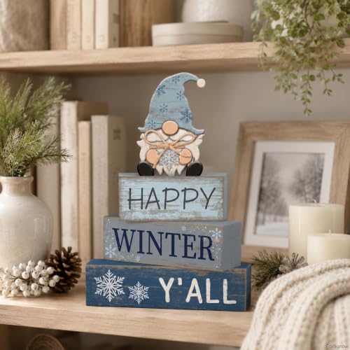Christmas Decorations Indoor, Winter Snowflake Gnome Christmas Home Decor - style: Gnome