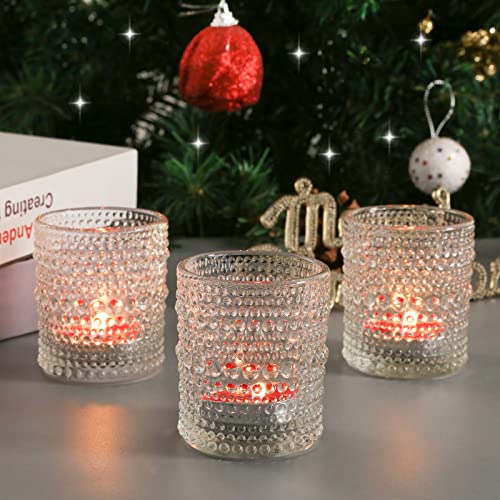 36 Pack Votive Candle Holders, Clear Tealight Candle Holder for Centerpiece - color: Clear
