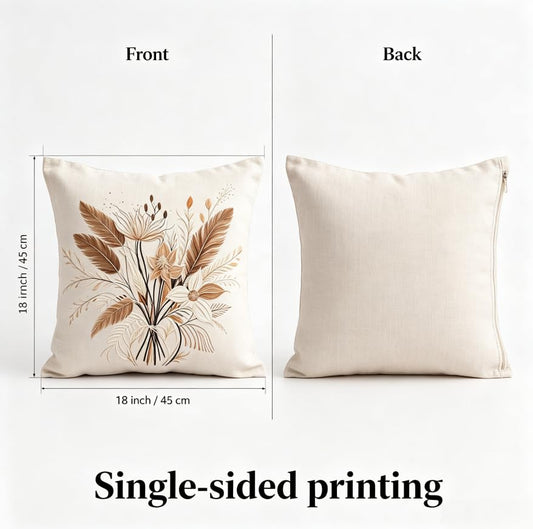 18x18 Inch Neutral Boho Throw Pillow Covers Set of 2 - color: A20011, size: 18" x 18" (Pack of 2)