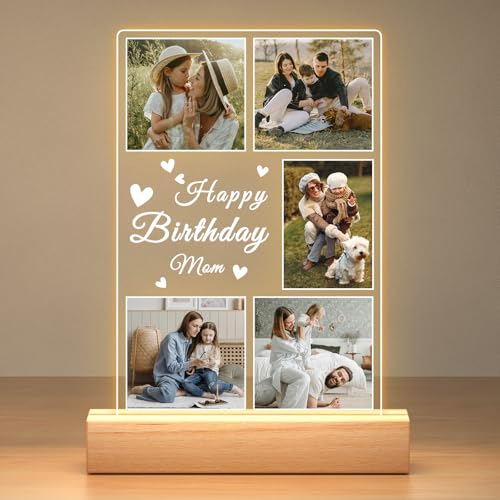 Custom Picture Frames, Personalized Mom Birthday Gifts for Mom Kids Baby - color: Style 03