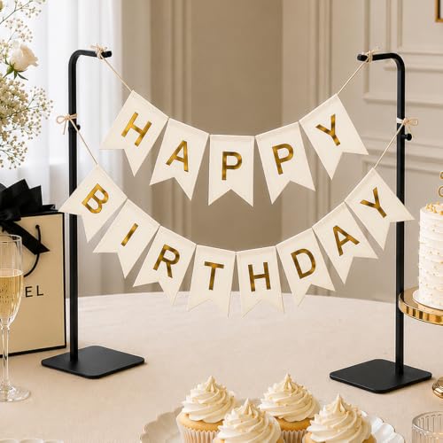 pickpiff 2-Pack Adjustable Table Banner Stands & Purse Holders, Black - color: Black, size: 2 Pack