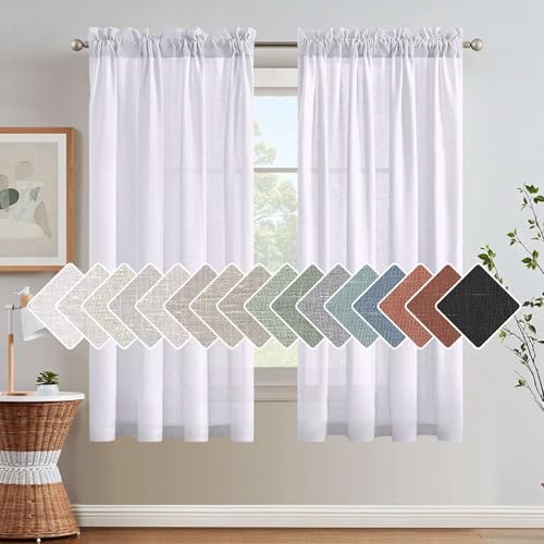 H.VERSAILTEX Bright White, 52 inch W X 63 inch L - color: Bright White, size: 52"W x 63"L (Pack of 2)