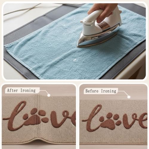 Bulijojo Dirt Trapper Door Mat 20x32 Inch Beige - color: Beige, size: 1'8" x 2'8" (Rectangular)