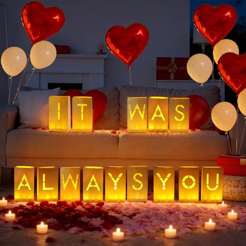 It was Always You Decorations, Luminary Paper Bags - color: It Was Always You