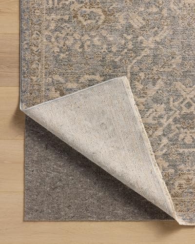 Loloi Magnolia Home Junie Blue/Natural 11'-6" x 15'-7" Area Rug - color: Blue / Natural, size: 11'6" x 15'7" (Rectangular)