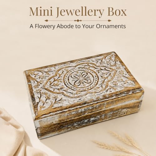 Wooden Keepsake Box Memory Keepsakes Handmade Mini Jewellery Box, Butterfly