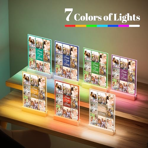 Personalized Picture Frame, Personalized Birthday Gifts for Women Men - color: Style 07